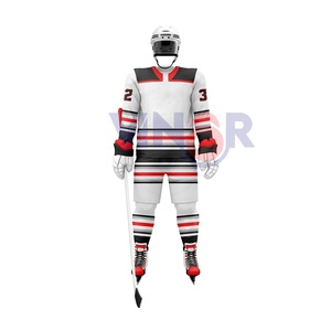 ชุดเสื้อและกางเกงฮอกกี้น้ำแข็งคุณภาพพรีเมียม ผลิตจากโรงงาน ราคาขายส่ง บริการรับผลิตแบบ OEM - Product Image 1