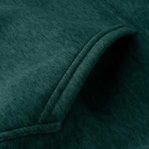 Nueva llegada de manga completa de lana pulóver pesado gota hombro sudaderas con bolsillo para Mans - Product Image 4