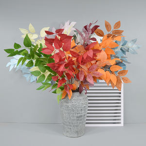 Usine de haute qualité <span class=keywords><strong>prix</strong></span> de gros feuilles de Ficus artificielles feuilles d'<span class=keywords><strong>olivier</strong></span> artificielles <span class=keywords><strong>tige</strong></span> unique plantes décoratives au toucher réel - Product Image 6