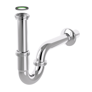 กาลักน้ำรูปตัว P ในท่อสแตนเลสอุปกรณ์ระบายน้ำแบบพรีเมี่ยม - Product Image 1