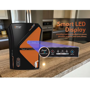 เครื่องกรองน้ำทองแดงสีดำที่ทันสมัยโดยมีห้าขั้นตอนการ Reverse Osmosis และ Mineral Boost ผีเสื้อจากอินเดีย - Product Image 3