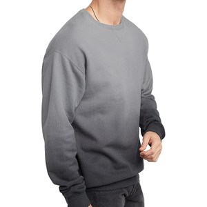 Sweat-shirts à col rond en molleton teint en pièce de haute qualité pour hommes 2026 - Product Image 2
