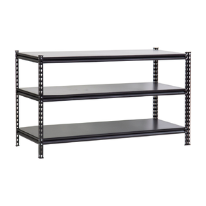 Racks & <b>Shelves</b> Steel 5-tiers 91cm Racks for Mechanic Garage Rivet Shelving Steel Garage <b>Shelves</b> Competitive Price - Product Image 5