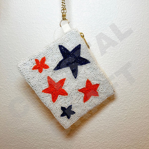 Portefeuille Astro Seed perlé Coin Pouch Bel accessoire à la mode avec caractéristiques d'accessoires à la mode - Product Image 1