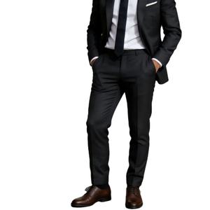 ชุดสูทเบลเซอร์ผู้ชายคุณภาพสูงสำหรับธุรกิจ ตัดเย็บตามสั่ง ระบายอากาศได้ดี กันยับ กันหด ผลิตจากผ้าสแปนเด็กซ์/ไนลอนถัก น้ำหนัก 240 กรัม - Product Image 1