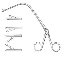 Pinzas Laríngeas Jurasz Nuevas de 19 cm, Juego de 4 Piezas, OEM, Izquierda, Derecha, Superior e Inferior, Instrumentos Aprobados de Calidad Superior - Product Image 3