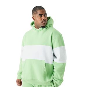 Venta al por mayor de chándales de invierno de gran tamaño para Hombre Ropa de correr de alta calidad de talla grande cómodo francés Terry 100% Material de algodón - Product Image 2