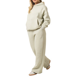 Conjunto Deportivo 2026, Fabricante de Ropa Deportiva, Transpirable, de Algodón y Felpa Francesa, Pantalones y Sudadera con Capucha Personalizados - Product Image 1