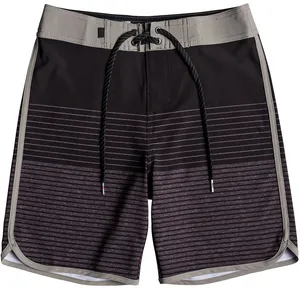 印花设计男士板短裤高品质夏季快干升华游泳沙滩板短裤男士透气板短裤