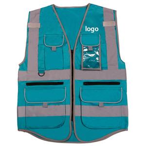 Gilet de sécurité haute visibilité personnalisé avec logo, classe 2, vert, usine, séchage rapide, résistant à l'usure, vêtements de travail réfléchissants pour la construction industrielle - Product Image 1