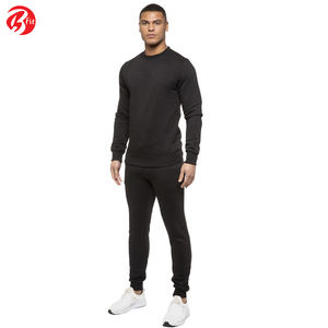 Conjunto de chándal transpirable de nuevo estilo para hombre, suéter de manga larga con cuello redondo, sudadera y joggers, conjunto de chándal de último estilo - Product Image 2