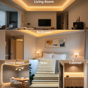 OEM & ODM แถบไฟ LED 2835 SMD 24V 240le/s ยาว10เมตรสำหรับป้ายสถาปัตยกรรมเชิงเส้น - Product Image 4