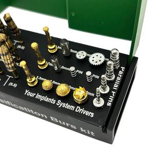 Juego de 29 Piezas de Brocas de Titanio para Implantes Dentales, para Osteodensificación, Expansión de Crestas, Corte de Hueso y Procedimientos de Injerto - Product Image 3