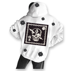 Street Wear Chenille Patches Hoodies pour Hommes Hoodies Pull En Gros Chenille Broderie Hoodies pour Hommes - Product Image 1