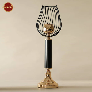 AK Brass Creative Design Table Decor With Black And Golden Finishing Set Of 3 <b>For</b> Table <b>Decoration</b> And Hotel Decor - Product Image 3