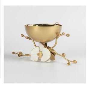 Venta caliente quemador de incienso árabe moderno decoración del hogar Bakhoor Material de semilla de madera de Metal tendencia de Oriente Medio aromático hecho a mano - Product Image 6