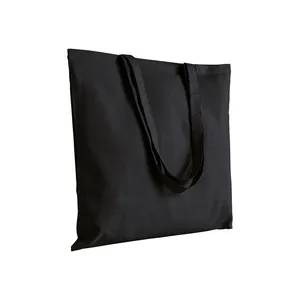 กระเป๋าผ้าฝ้ายหูหิ้วยาวแบบกำหนดเองสำหรับใช้ในการส่งเสริมการขาย - Product Image 3