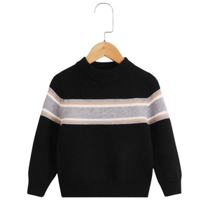 Kids <b>Sweaters</b> Cardigan OEM Manufacturer Cotton Knitwear Eco-Friendly Anti-Pilling Front Pocket Warm Pullover for Winter Fashion - Product Image 4