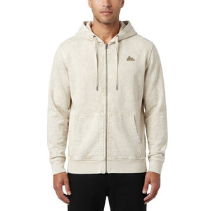 Nouvelle Collection Hiver – Sweat à Capuche Zippé pour Homme Effet Délavé, Coupe Droite, 100% Coton, Manches Longues, Tendance - Product Image 1