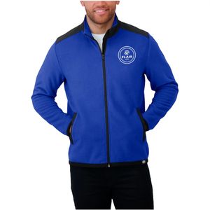 Chaqueta Polar Técnica de Invierno para Hombre con Logotipo Personalizado del Fabricante, Chaqueta Casual con Cremallera Completa, Cortavientos, Impermeable, Bordada - Product Image 3