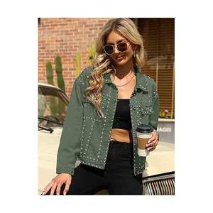 Chaqueta de Cuero para Mujer al por Mayor, Calidad Premium, Elegante, Cómoda, Moderna, Ropa de Calle Informal - Product Image 3