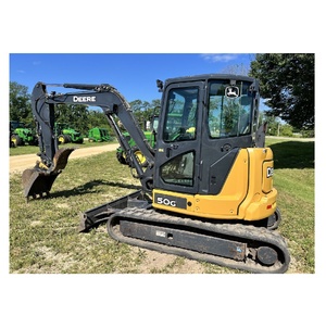 รถขุดขนาดเล็กมืออาชีพ John Deere 50G พร้อมใบมีดดันดินขนาด 79 นิ้ว และเครื่องยนต์ความเร็วรอบ 2400 รอบต่อนาที กำลังสูง ขายแล้ว - Product Image 5