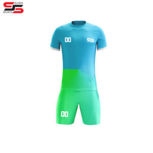 Vêtements d'équipe respirants à sublimation personnalisée Vêtements de club de football pour enfants Ensemble d'uniformes de football pour enfants Maillot de football d'Allemagne Ensemble uniforme - Product Image 5