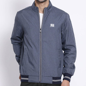 Veste d'hiver pour homme Blouson aviateur décontracté à col montant avec logo sur le devant Fabriqué au Pakistan Vente à bas prix en ligne - Product Image 4