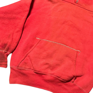 Sudadera con Capucha para Mujer, Estilo Pesado, con Parches Cruzados, Efecto Desgastado por el Sol, Lavado Ácido, Felpa Francesa - Product Image 3