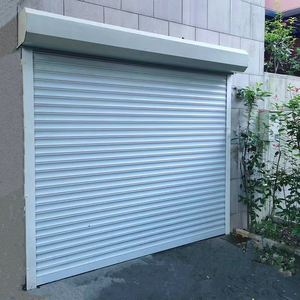 <span class=keywords><strong>Porte</strong></span> <span class=keywords><strong>de</strong></span> <span class=keywords><strong>garage</strong></span> <span class=keywords><strong>industrielle</strong></span> moderne électrique pliable sur mesure avec volet roulant <span class=keywords><strong>de</strong></span> sécurité pour installation intérieure et extérieure - Product Image 4