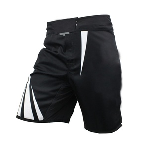 Pantalones Cortos de Kickboxing y MMA para Hombre, de Buena Calidad, Protección OEM, Venta al Por Mayor, 100% Poliéster, Cinturón Simple, Transpirables - Product Image 4