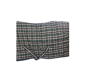 プレミアム1200 Danier PP生地馬安定した敷物チェックデザイン冬フリースコットン充填生地シェルインドメーカー - Product Image 5
