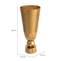 Vente en gros de vase de table à manger de style européen rétro décor royal vase d'art européen haut de gamme décoratif élégant