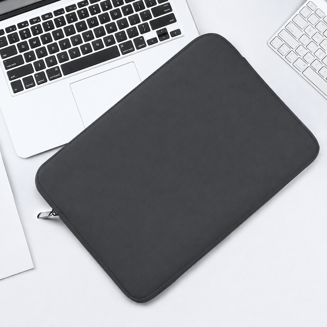 Printed Slim Neoprene Custom Logo 12-15 Inch Laptop Sleeve with Handle Waterproof & Eco-Friendly Travel Case