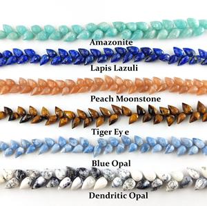 Perles de pierres précieuses en améthyste naturelle facettées en forme de goutte d'eau de 8 pouces de long, 12x7mm, tendance, certifiées IGI, pour la fabrication de bijoux - Product Image 5