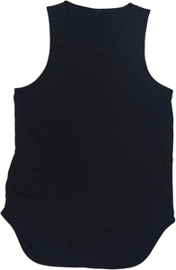 Débardeurs tricotés décontractés pour hommes, col ras du cou sans manches, t-shirts musclés, débardeurs d'été 100% coton, prix bon marché de BD - Product Image 6