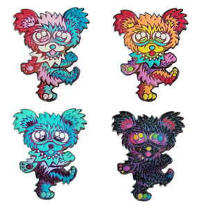 Pins de revers personnalisés en émail dur, badges métalliques de dessins animés pour la convention de bandes dessinées américaine et le marché des collectionneurs - Product Image 4