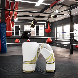 Meilleur service OEM, gants de MMA confortables de haute qualité, imperméables, antidérapants, sangle réglable, protection UV, cuir PU personnalisable - Product Image 3