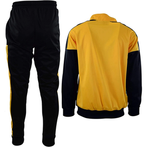 Custom Men Nylon Jogging Set Zip up Embroidery Logo <b>Tracksuit</b> Sport Joggers Set Running Suit for Men - Product Image 4