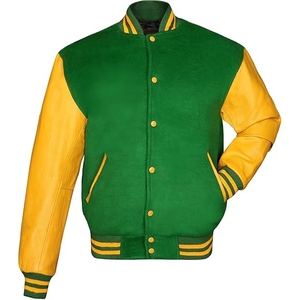 เสื้อแจ็กเก็ตเบสบอลสำหรับผู้ชายปักลายขนาดพลัสไซส์งานตามสั่ง - Product Image 3