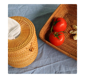Fábrica en Vietnam que produce bandejas y cestas de ratán para exportación a granel, garantizando un diseño consistente y una calidad de ratán para bandejas y cestas. - Product Image 2