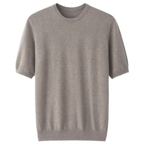 T-shirt surdimensionné à épaules tombantes en coton de haute qualité T-shirts pour hommes en coton de marque à impression personnalisée Vente en gros - Product Image 1