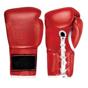 Gants de boxe MMA en cuir véritable de haute qualité en gros, design respirant, fermeture à boucle et crochet pour l'entraînement en plein air, kickboxing - Product Image 2
