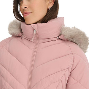 Fashion Bubble Coat Outdoor Women Hooded Puffer <b>Jacket</b> High Quality Street Wear Polyester Nylon Solid Color Puffer <b>Jackets</b> - Product Image 3