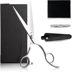 Tijeras de peluquero profesionales duraderas para diestros con mango medio de acero inoxidable para corte de pelo de tiendas de belleza - Product Image 6