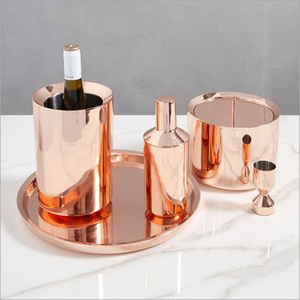Enfriador de vino de Metal de diseño clásico, Enfriador de champán grande, cubo de hielo de cerveza y bañera de vino, bañera de bebidas de alta calidad - Product Image 4