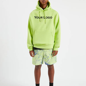 Logo personnalisé OEM Survêtement 2 pièces unisexe de grande taille en polaire de fitness à capuche Survêtement de jogging pour femmes et hommes - Product Image 3