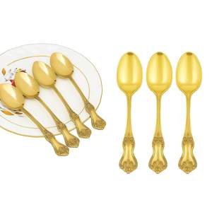 Cuchara de latón hecha a mano, cuchara de cocina, cuchara de comedor, cuchara de servir para restaurante, cubiertos para hotel, suministro ecológico - Product Image 1