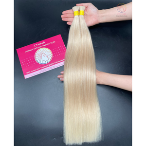 Cabello humano crudo ondulado natural a granel con cutícula virgen vietnamita sin procesar - Product Image 1