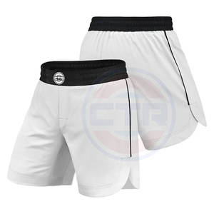 Short de combat MMA personnalisable pour hommes Short de boxe à cordon sublimé Vêtements d'arts martiaux - Product Image 1